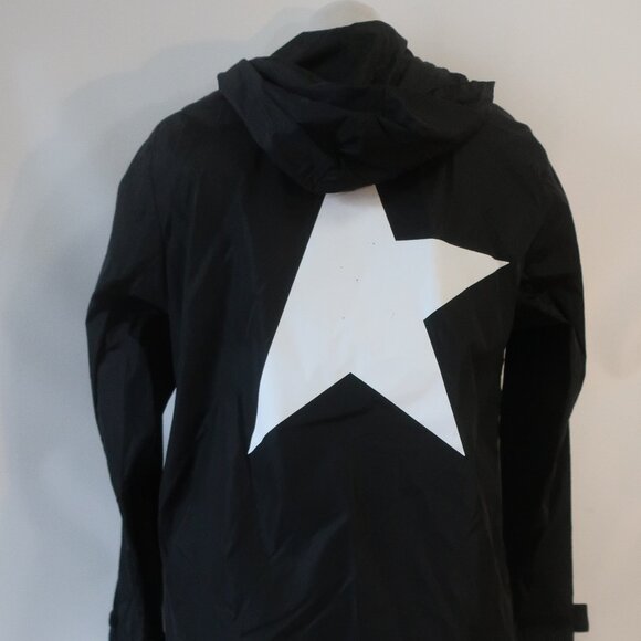 Womens Star Golden Goose GWP01032 (Item- 20) Black Windcheater Jacket 36 US/XXS - Picture 8 of 14